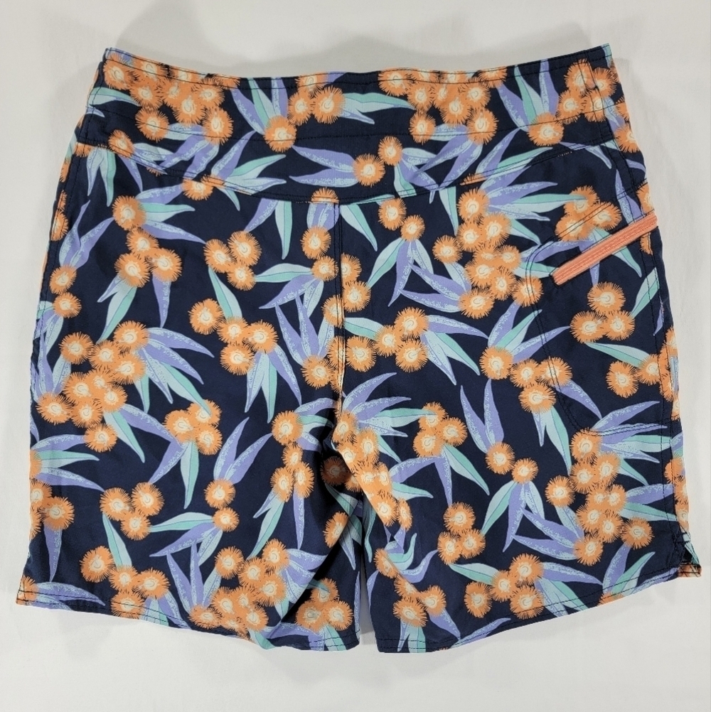 PATAGONIA Stretch Planing Pocket Boardshort Swim Sport Shorts Floral Womens 6 - Picture 13 of 13